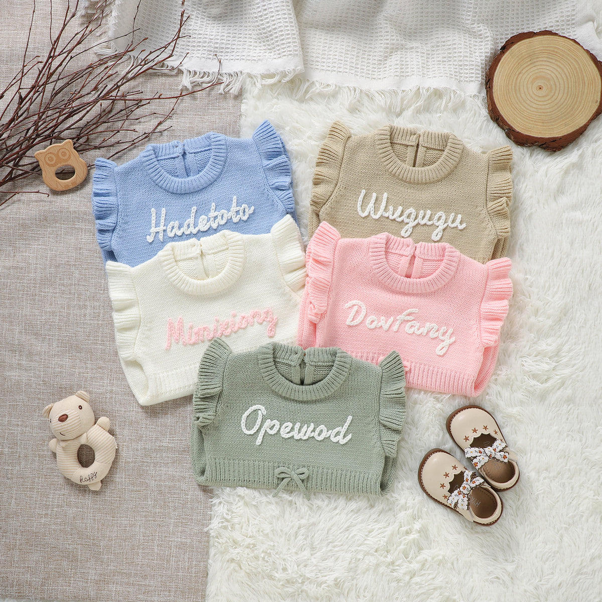 RIMABEE - RUFFLE ROMPER