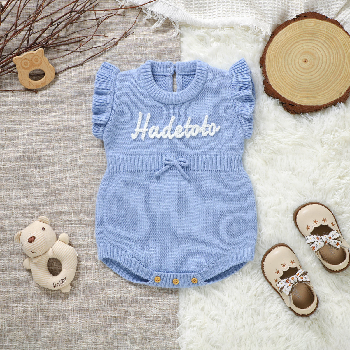 RIMABEE - RUFFLE ROMPER